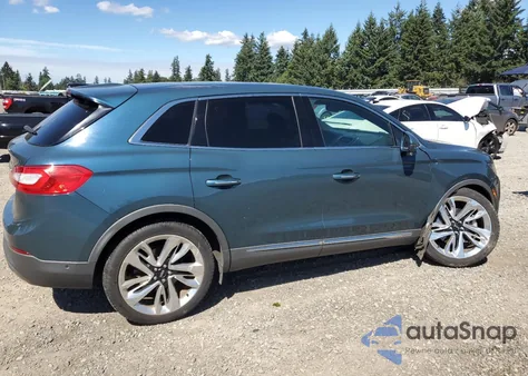 2016 Lincoln Mkx Reserve from USA, damaged, VIN 2LMTJ8LP4GBL53870